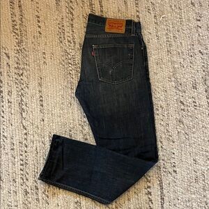 Levi’s Classic Dark Wash Straight Men's Jeans 33x34